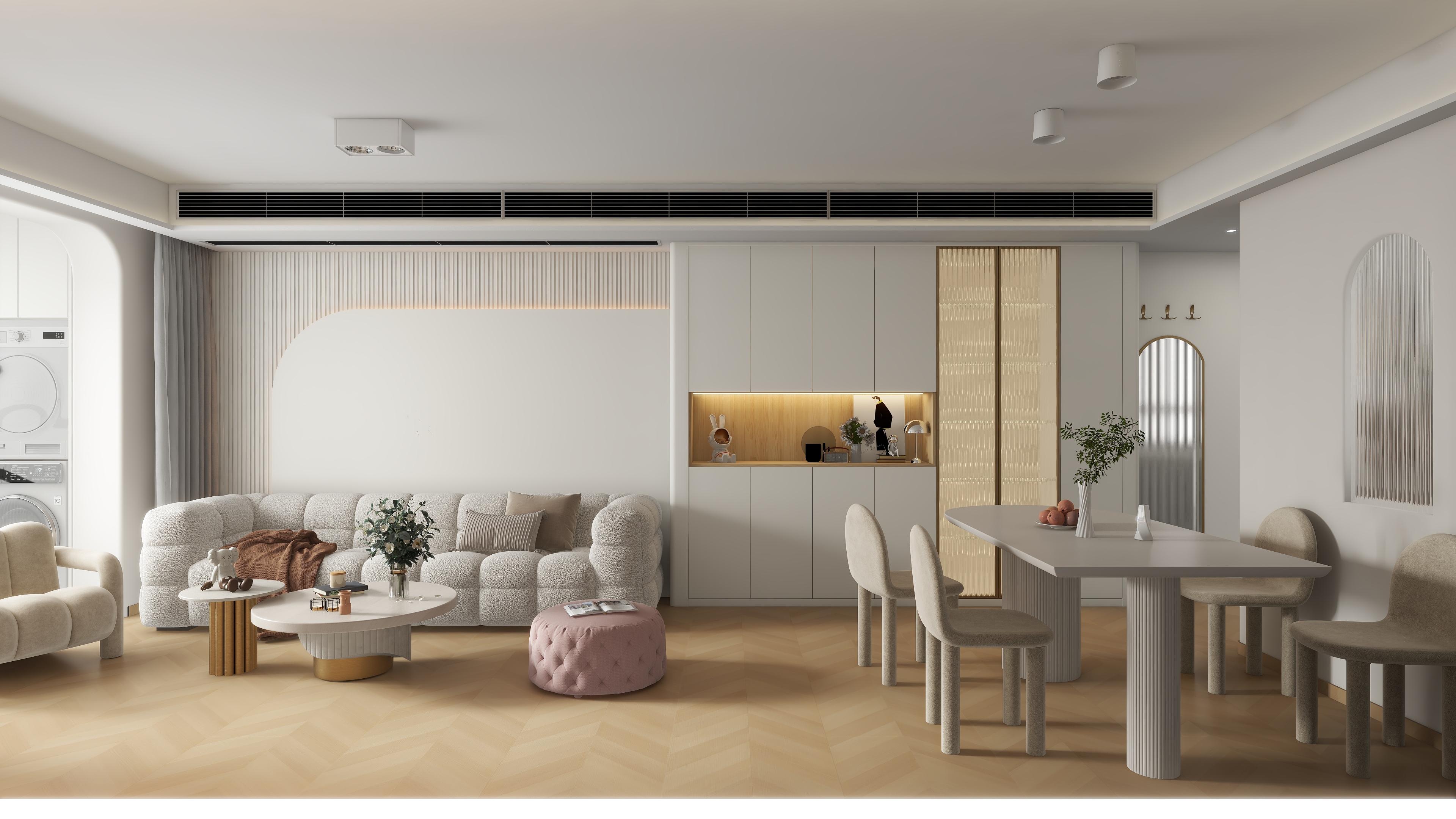 WangKC-93㎡2室-装修设计方案