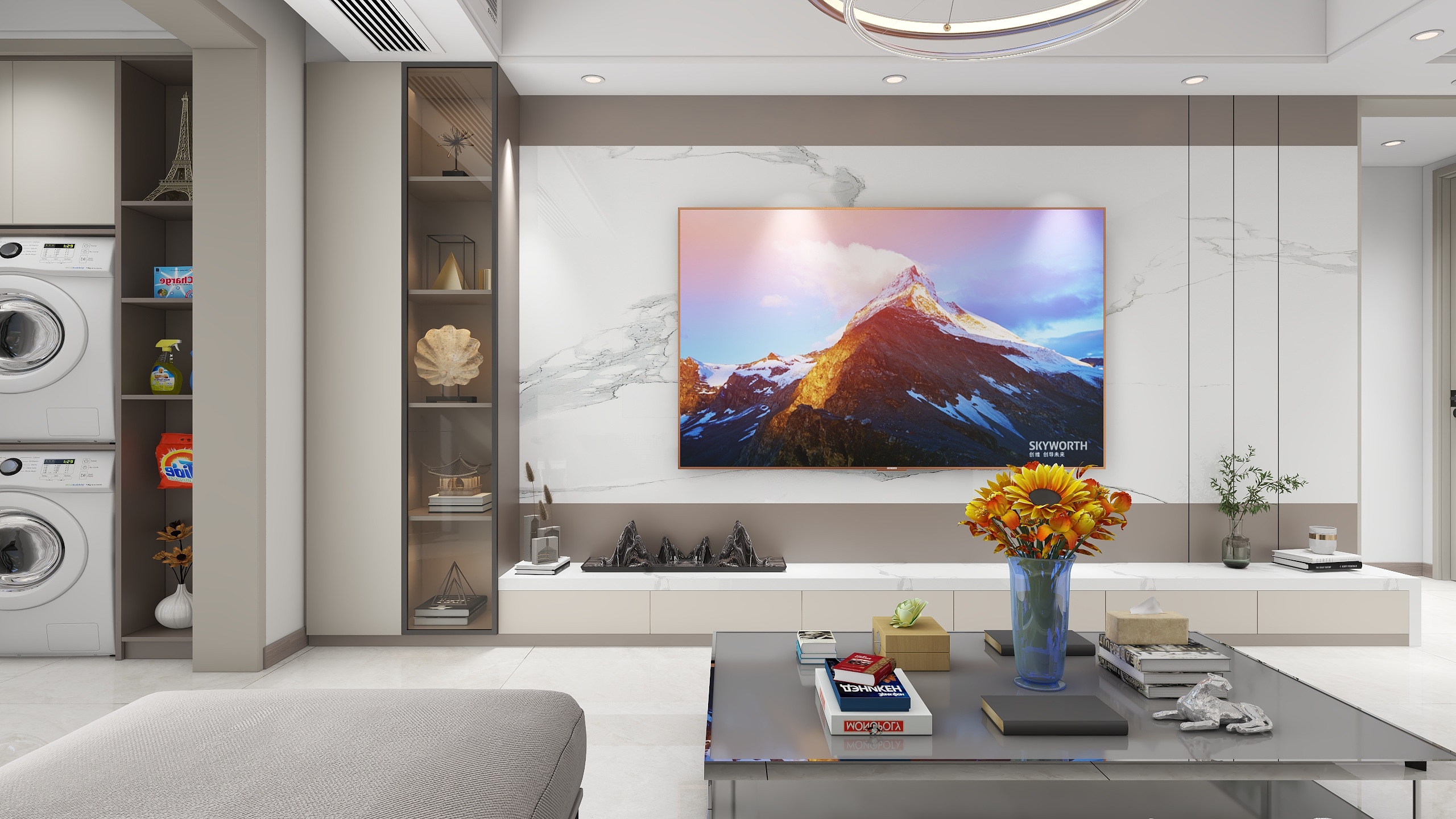 金尚装饰设计工作室-南漳彩虹城108㎡3室-装修设计方案