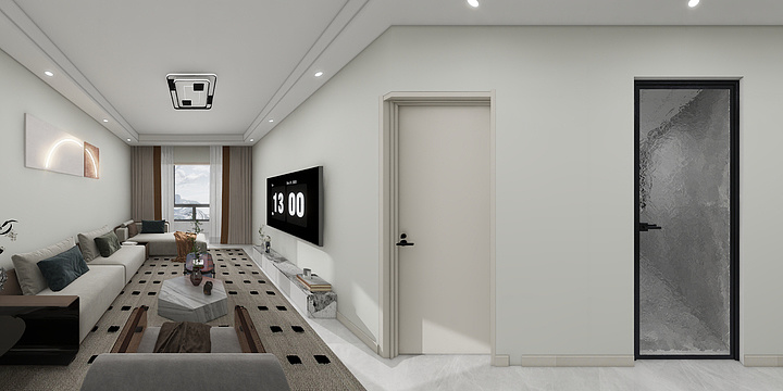 欧阳晨雪-范筑装饰户研-隆润城105-装修设计方案