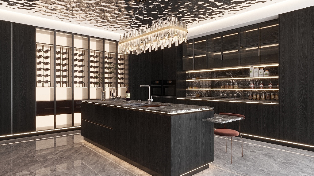 彭安-展厅衣柜-装修设计方案