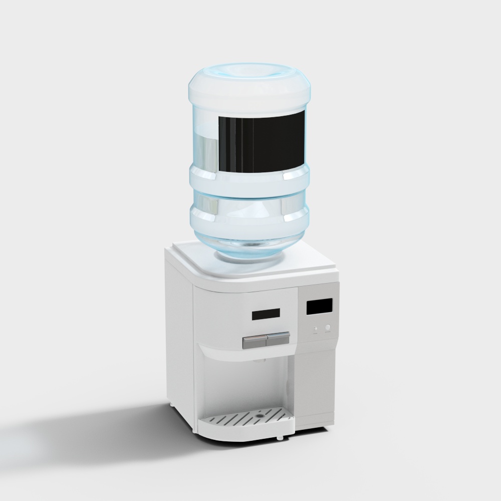 现代餐厅饮水机3D模型