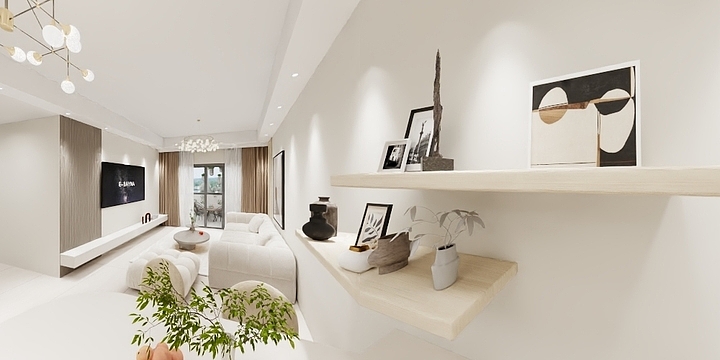 郑丽霞-硬装专业等级考核户型-副本-装修设计方案