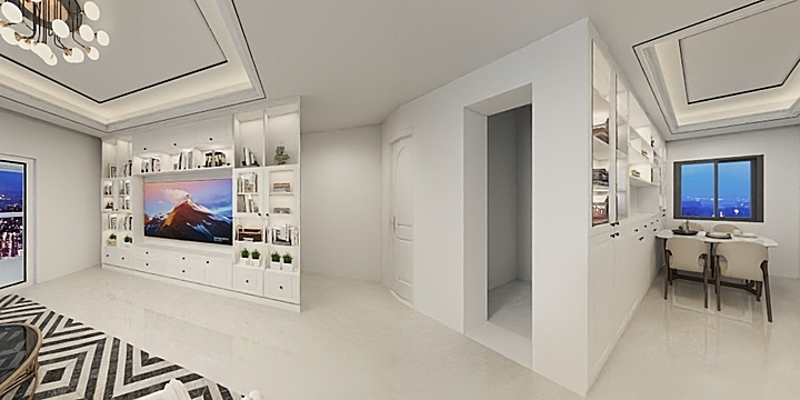 笨笨Ycpa-定制专业等级考核户型-副本-装修设计方案