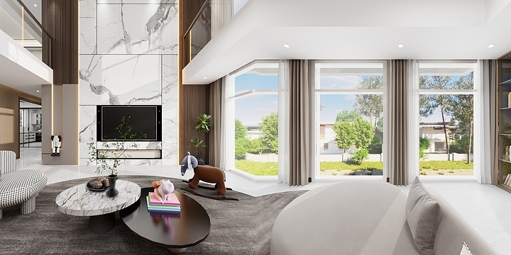 富丽家源装饰公司-大辛庄。别墅-装修设计方案