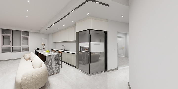 光辉定制13019619379-鞍钢景园-装修设计方案