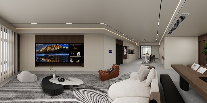 九鼎空间2679-秦鹏光家-方案1-装修设计方案