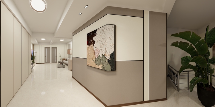 星辰设计696-烟酒店效果图-装修设计方案