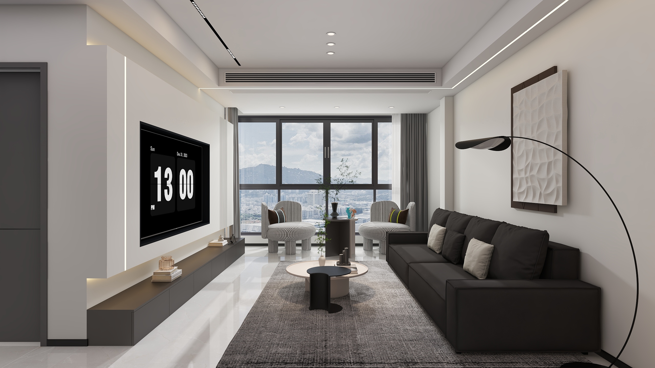 k003-世纪峰景2期D1户型-装修设计方案