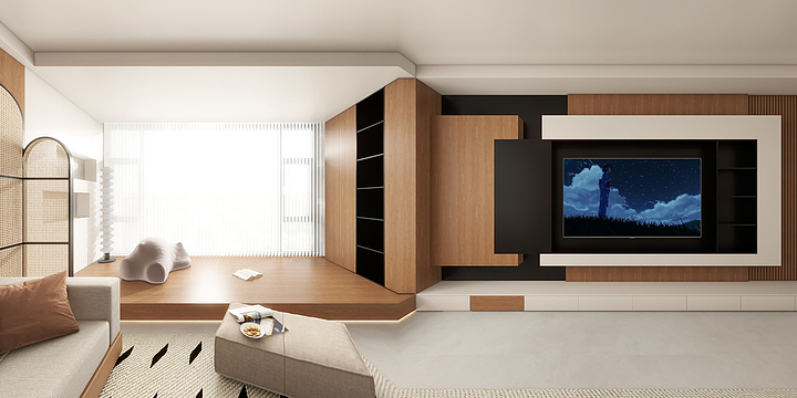 WEACUBOU-中古混搭（未完成）-装修设计方案