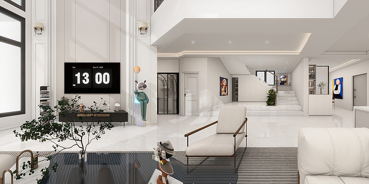 君恒李-汤庄乡郭庄自建房-装修设计方案