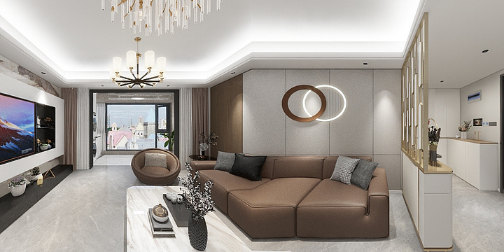 wugao-江杨北路孙总吉宅三维效果图——恬友设计-副本-装修设计方案