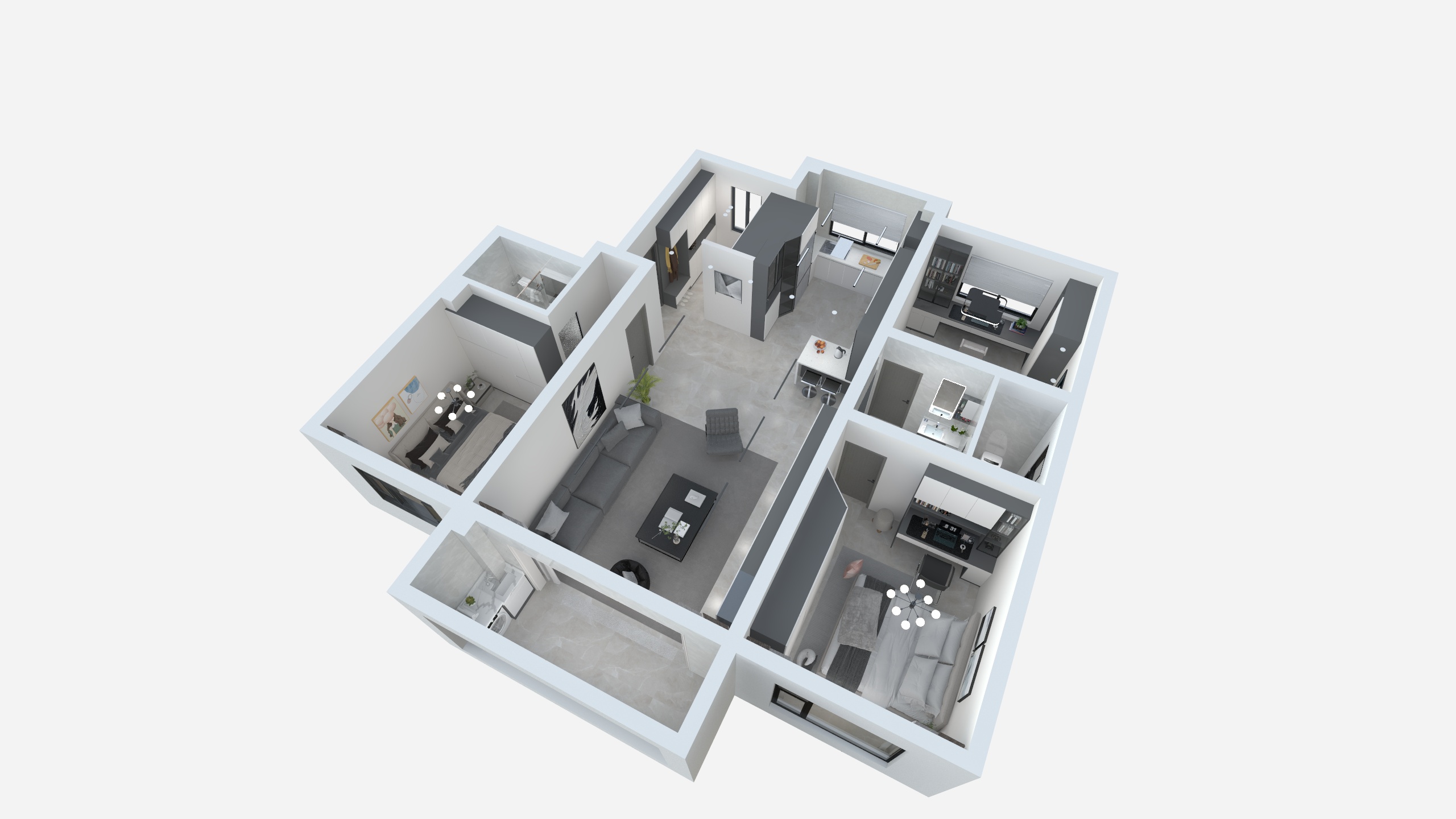 手指间的温度-幸福里7-601-装修设计方案