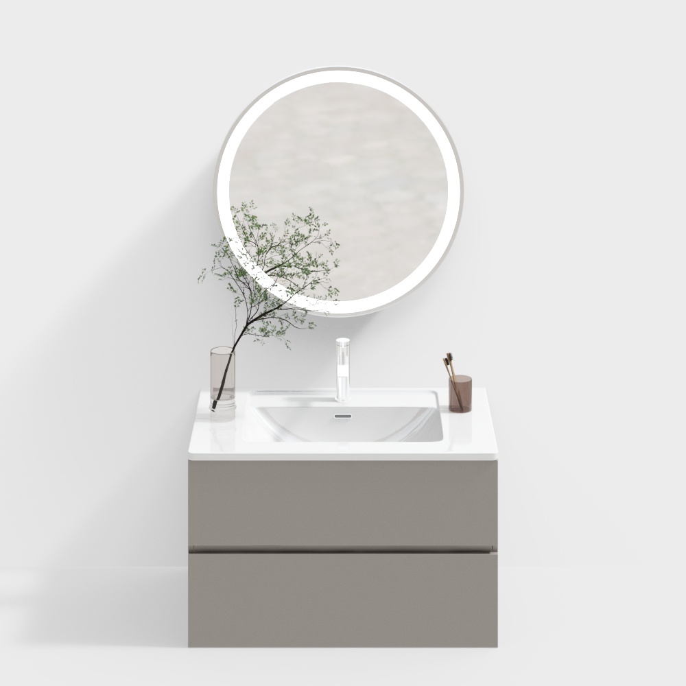 现代浴室柜3D模型