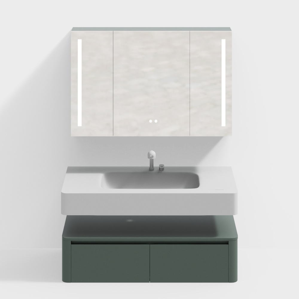 简约浴室柜3D模型