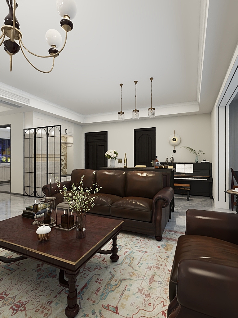 Heartmindandsoul-125㎡3室-装修设计方案