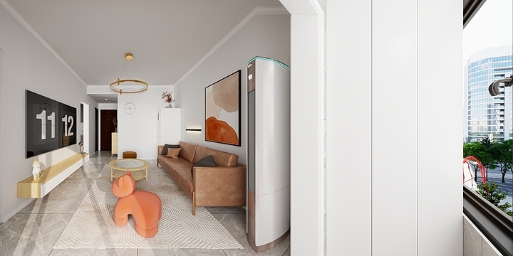 室内设计师陈源-郭渠小区70平 -装修设计方案