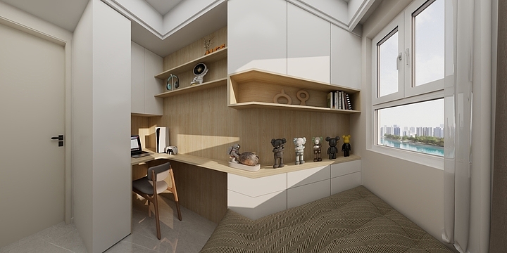 扬州金怡家全铝家具有限公司-海伦堡3-502-装修设计方案