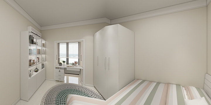 河南濮阳-建业城市花园-装修设计方案