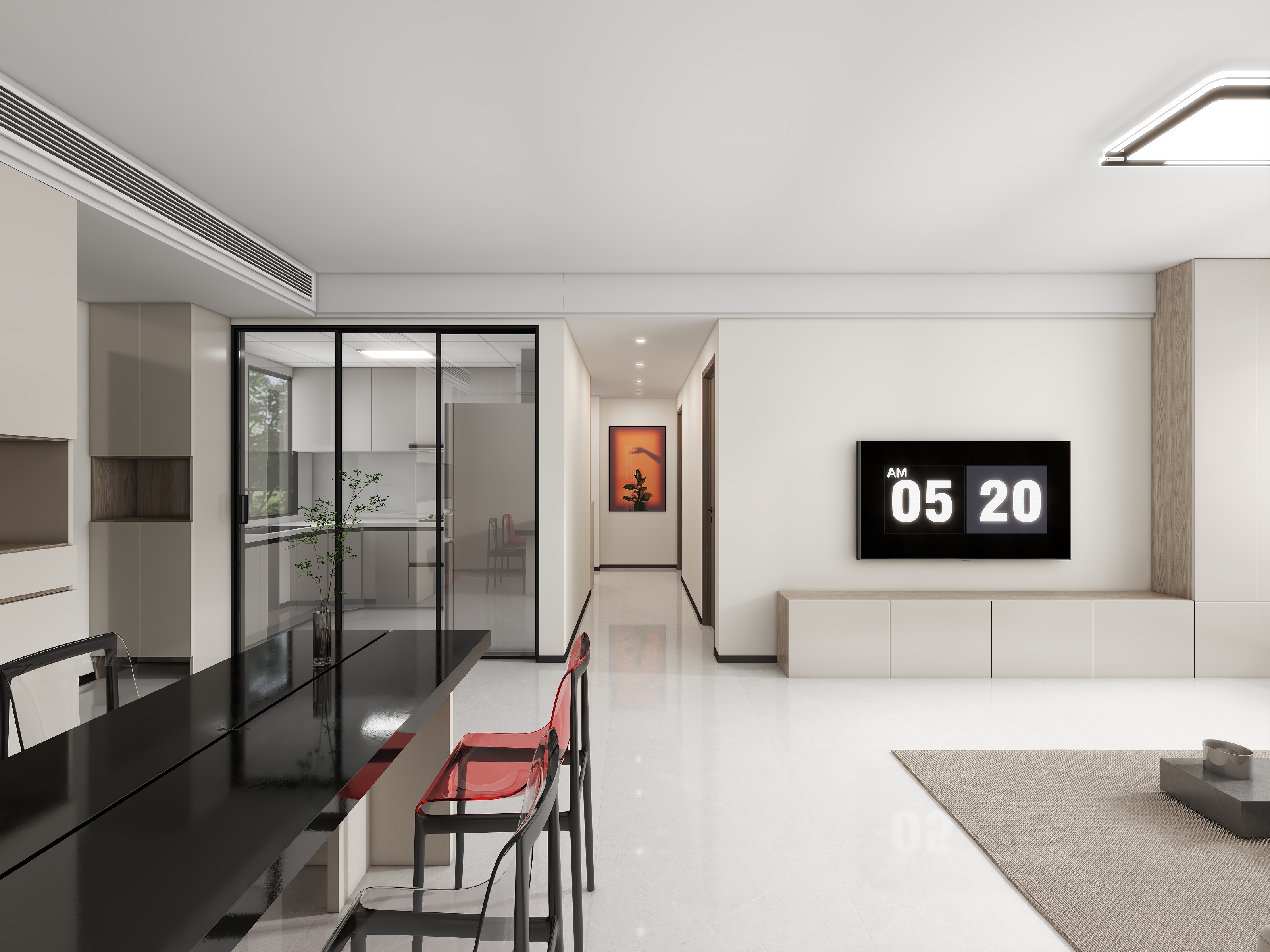 简朴空间-国际城四期107-装修设计方案