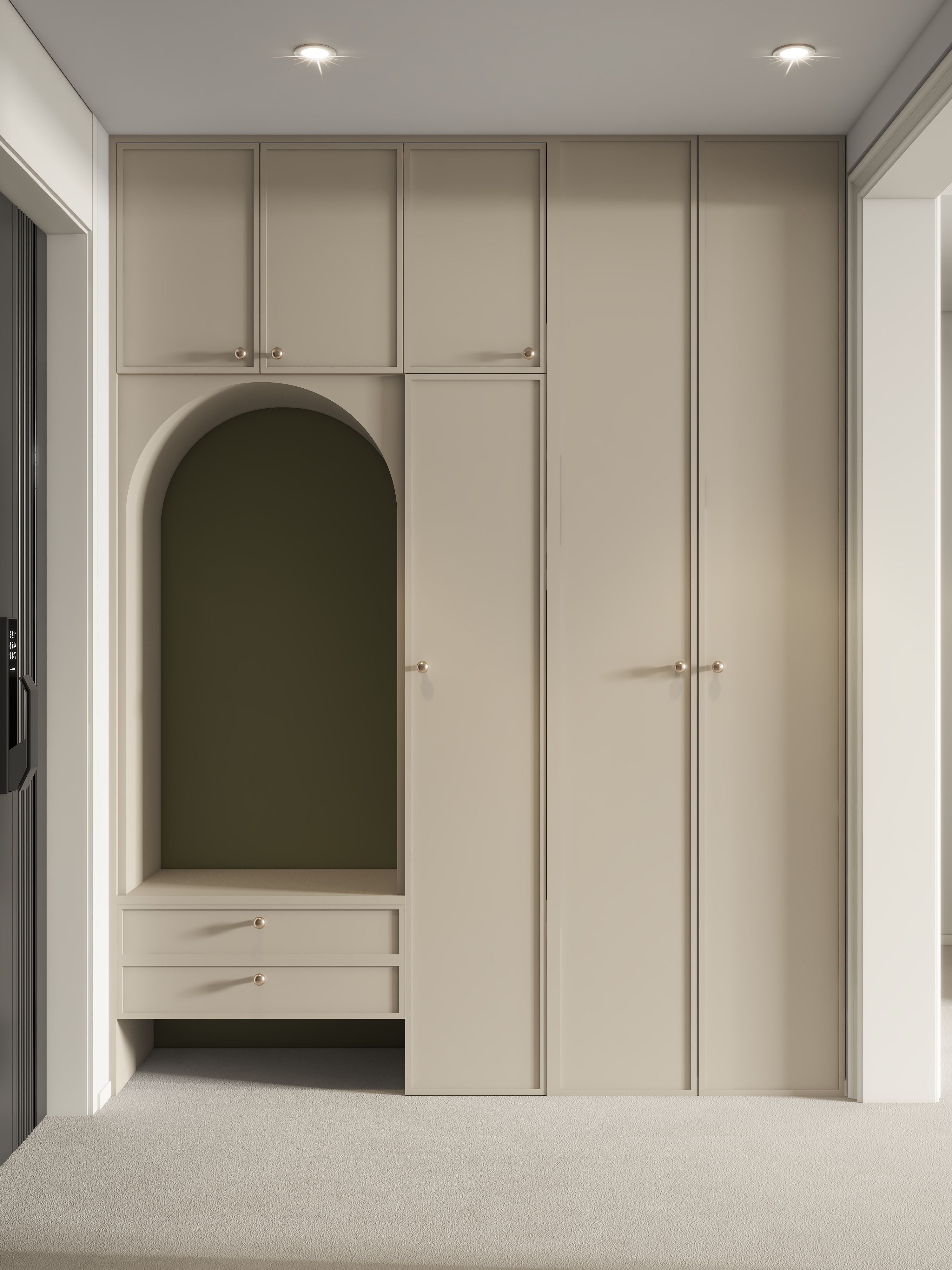 设计师珂源-万科四季花城-平面定稿装修效果图