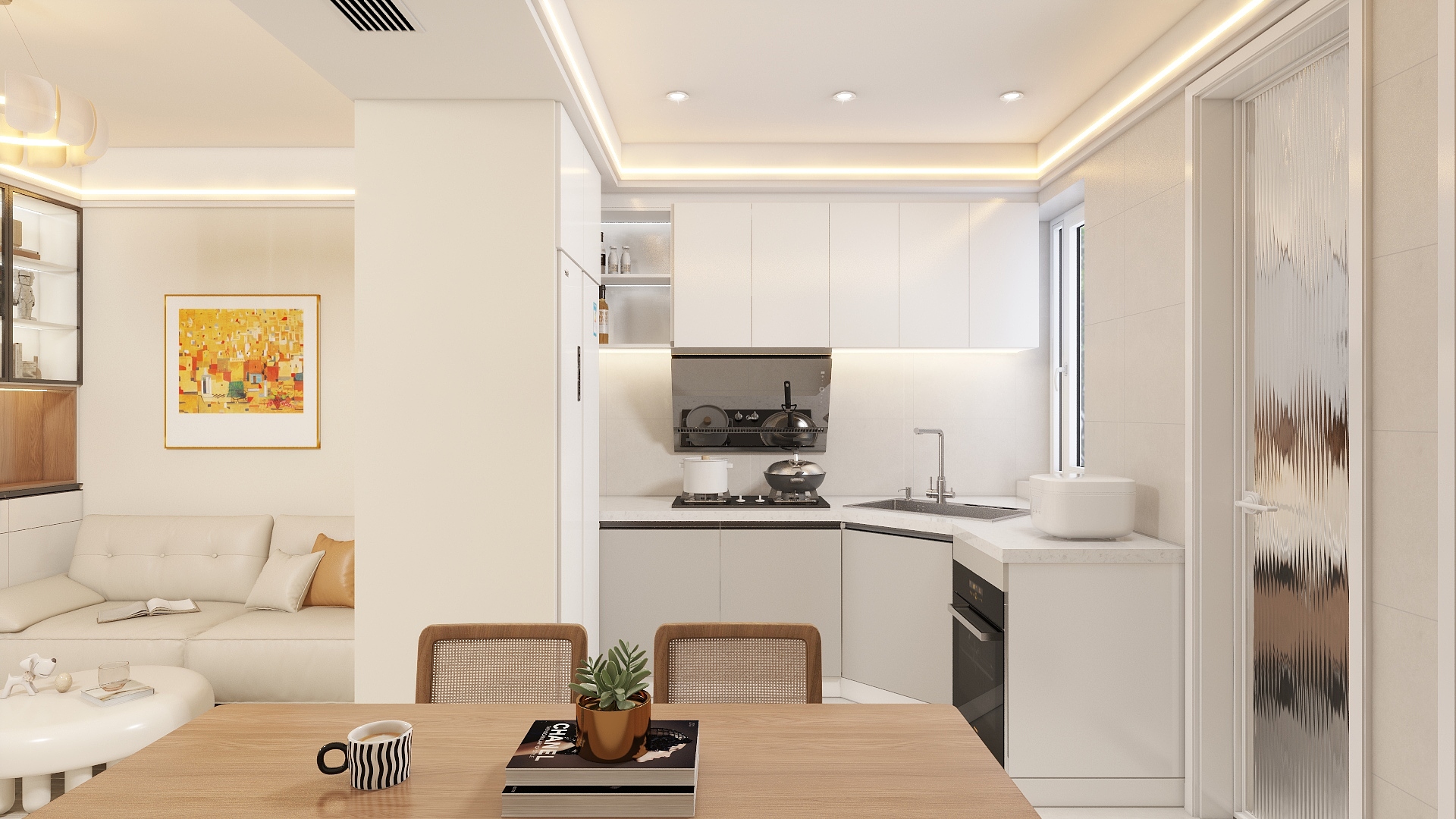 刘安明-小户型改造-静安区 泉灵小区-装修设计方案