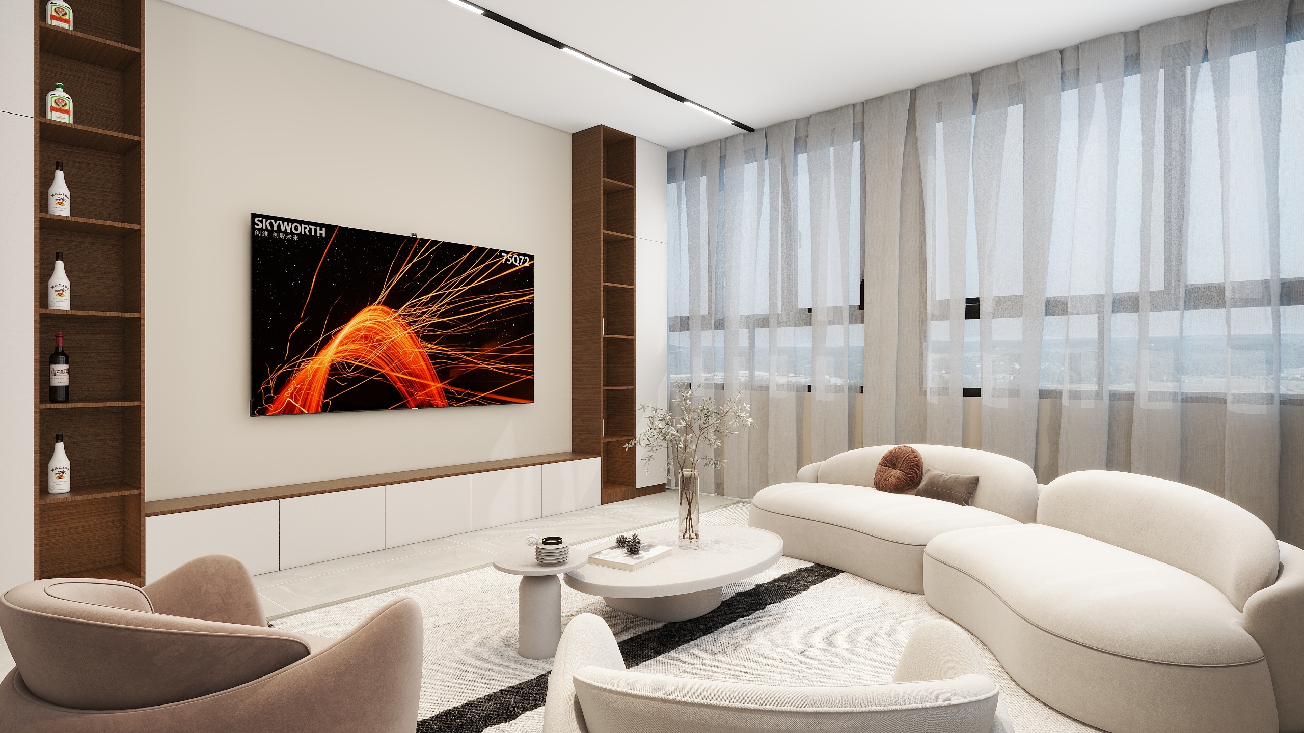 不会画图的明yeIh-自建房3楼-装修设计方案