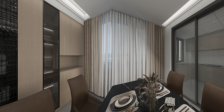 卓品原创丶空间设计-开元名都12-604-装修设计方案