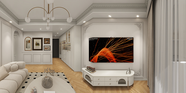 三筑装饰-设计师-幸福里中户75m²-装修设计方案