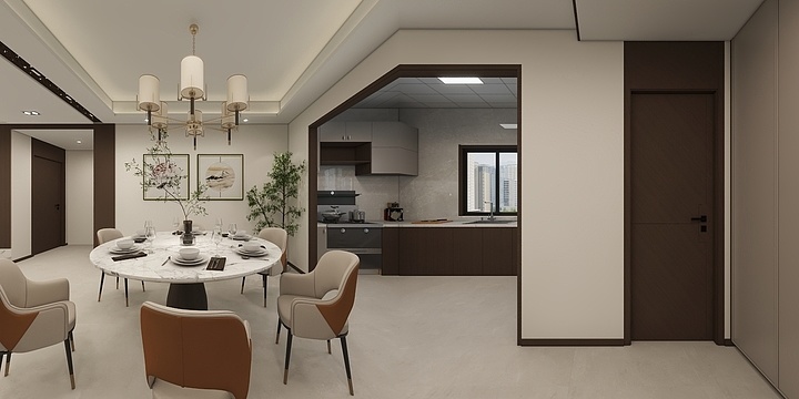 易盛装饰公司-交河二楼-装修设计方案