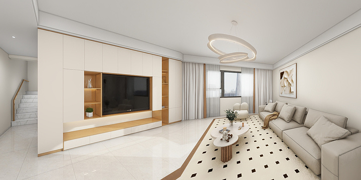 YSY室内家装效果图-金泰和庒二期-装修设计方案