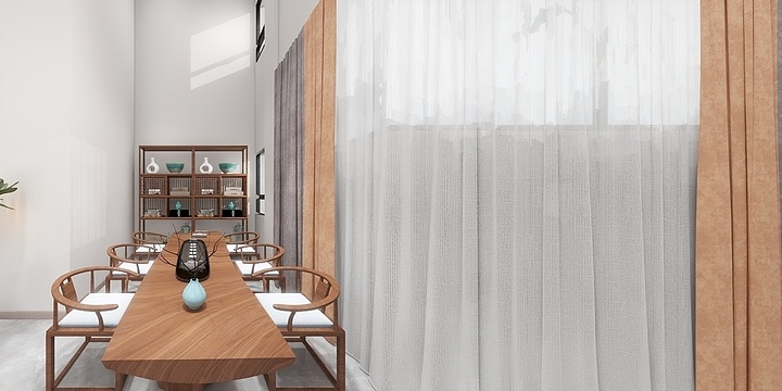 博子设计-一楼会所-装修设计方案