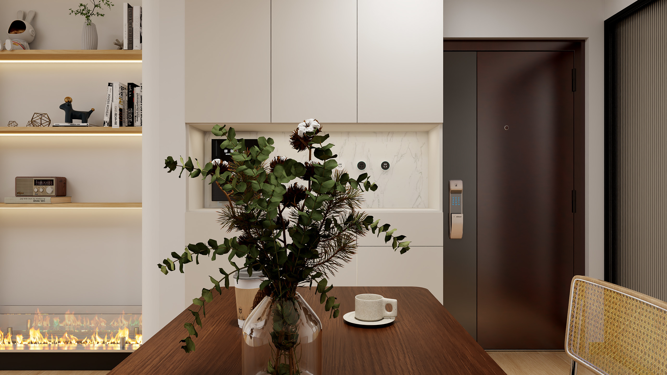 张云杏lucky-随州恒大悦龙台现代简约92㎡2室装修效果图