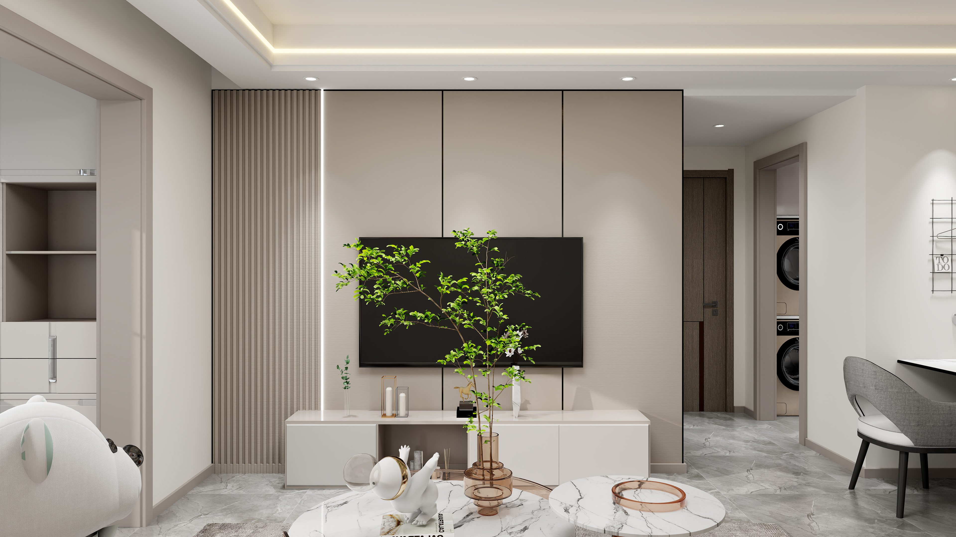 设计师项目45-芳菲里现代轻奢风格92平方-装修设计方案