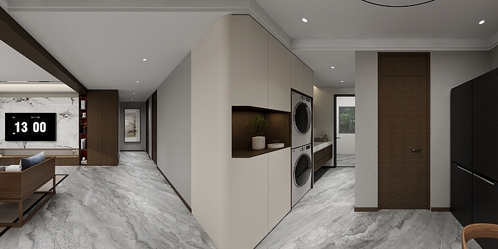 小熊贝贝-艾众家居-明德苑3-17-装修设计方案