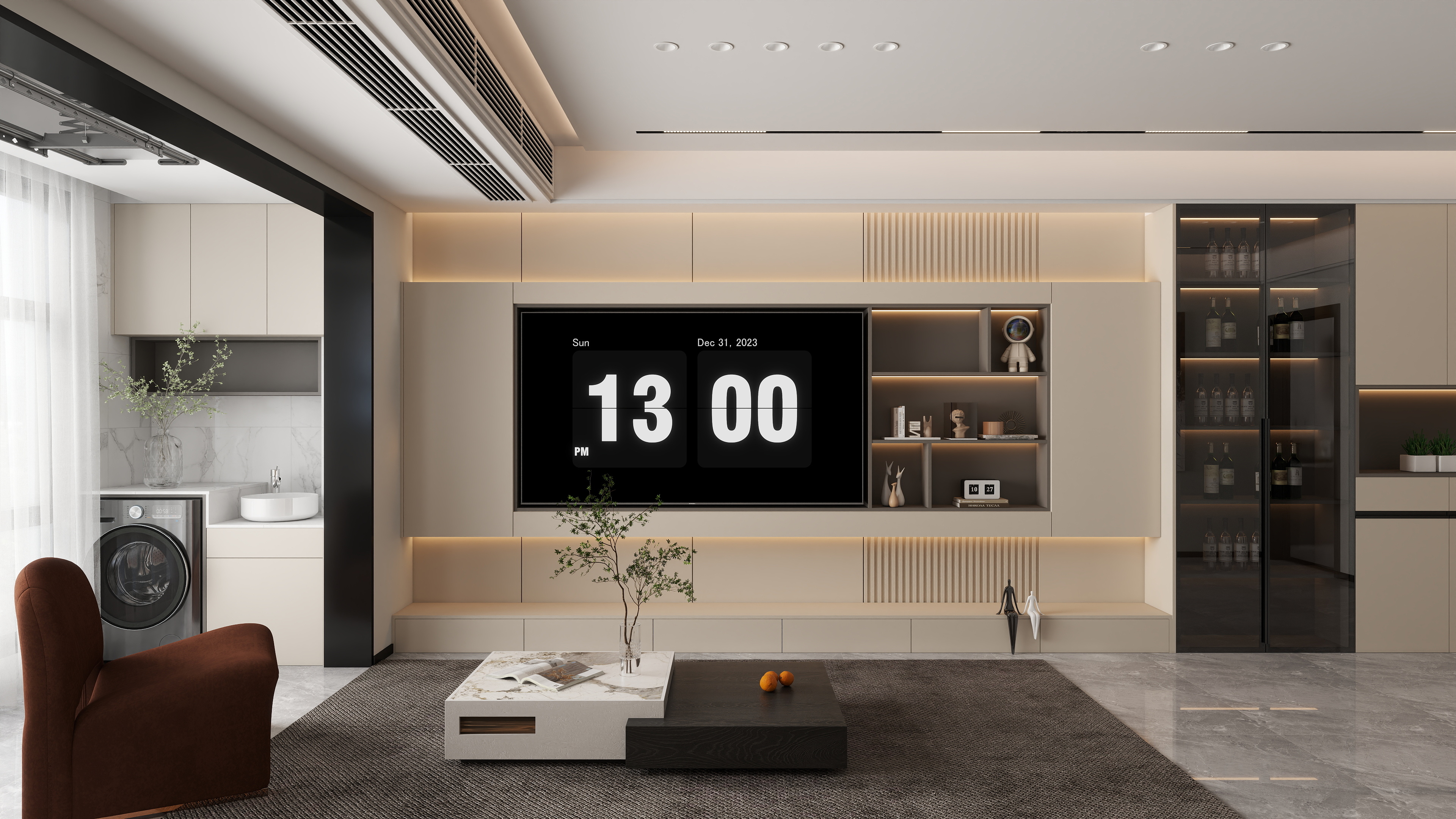 室内设计nzEV-现代黑白灰-极简主义-装修设计方案