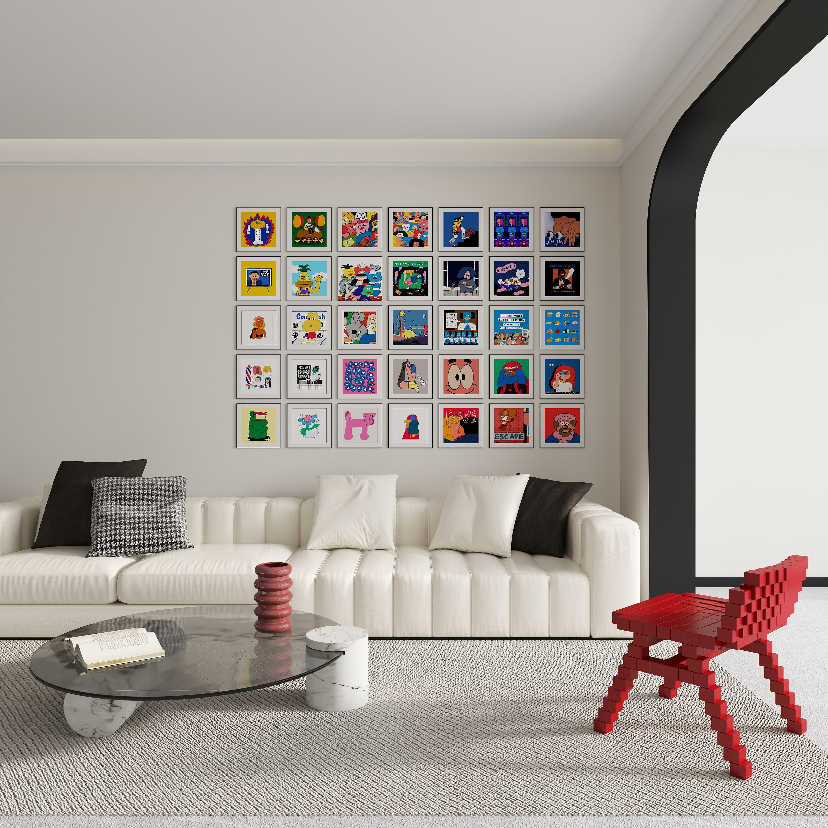 bnnni-现代客厅-装修设计方案