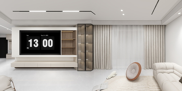 首席设计师小W-海安东湖华庭12#102-装修设计方案