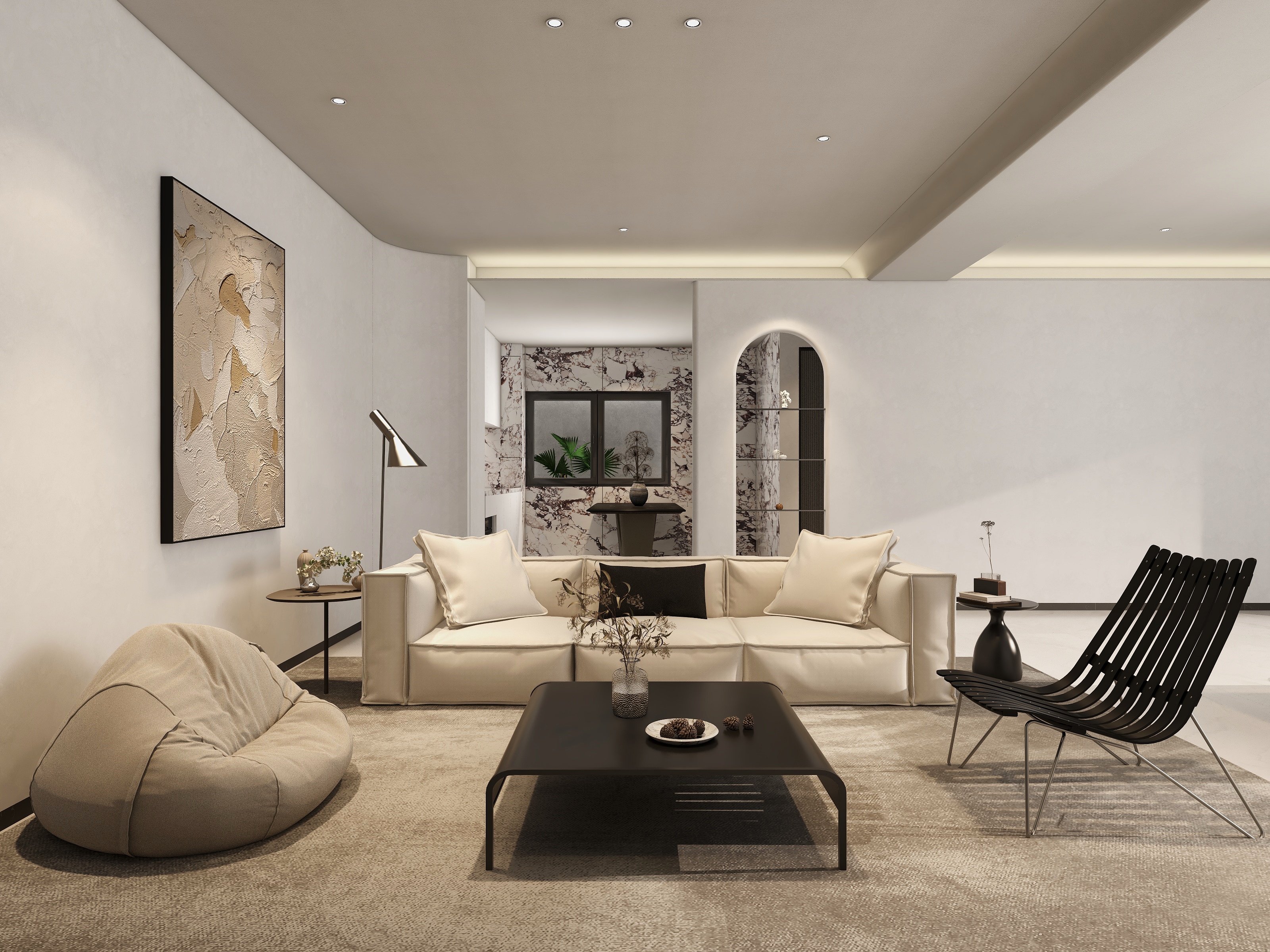 虾米yDiM-红树别院负一层-装修设计方案