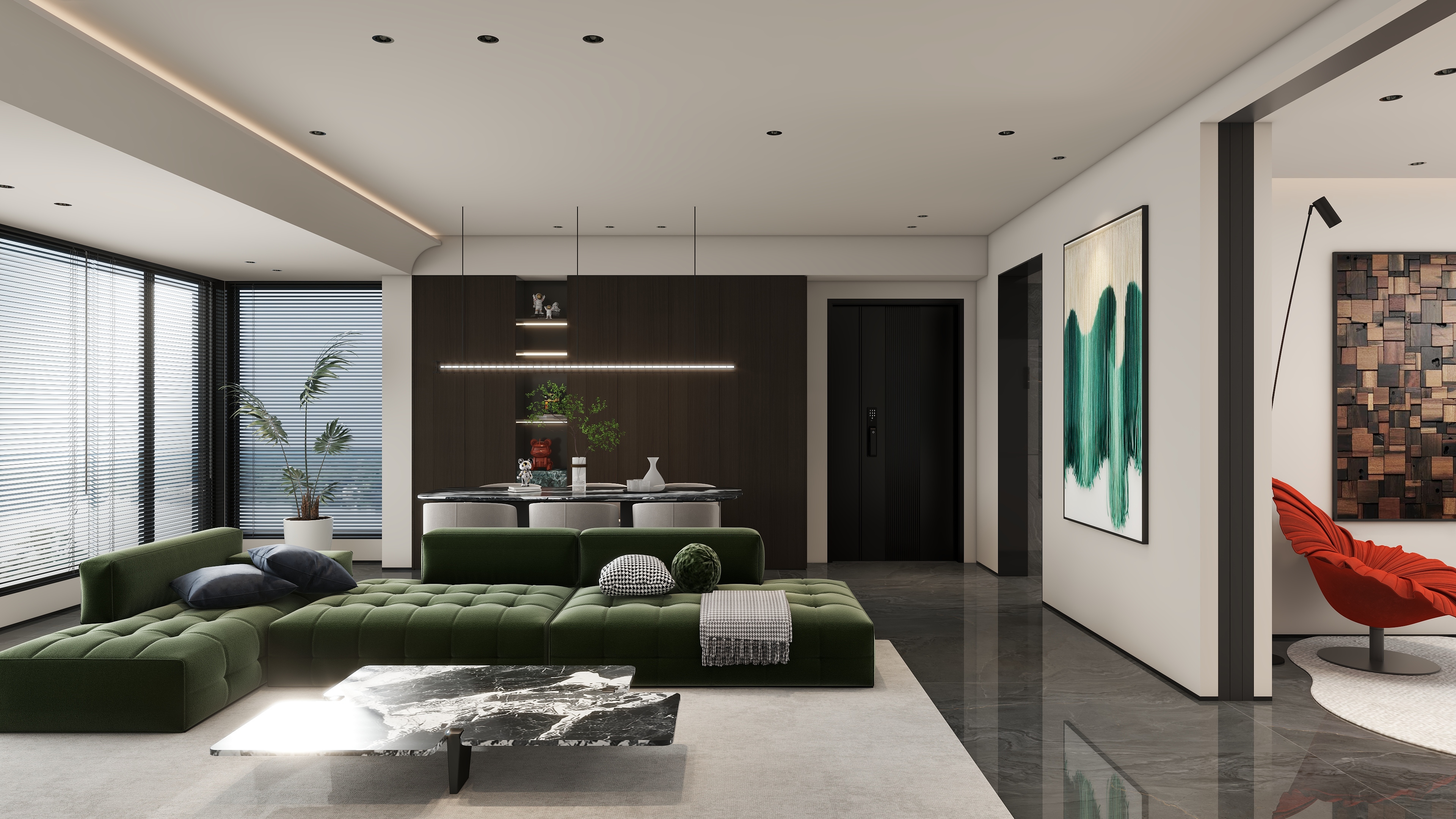 严先生YAN-深色系-装修设计方案