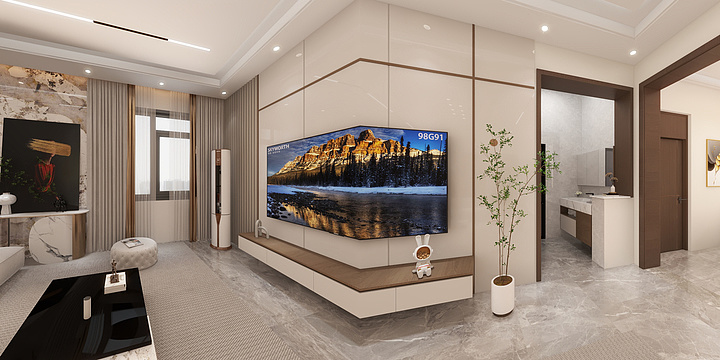 洛阳设计-李-原上-北雷村张先生-装修设计方案