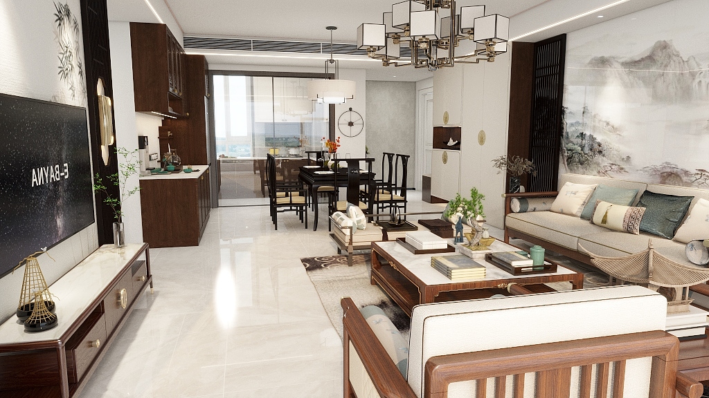 艺森设计F-滨湖万丽41-2-2002效果图-副本-装修设计方案