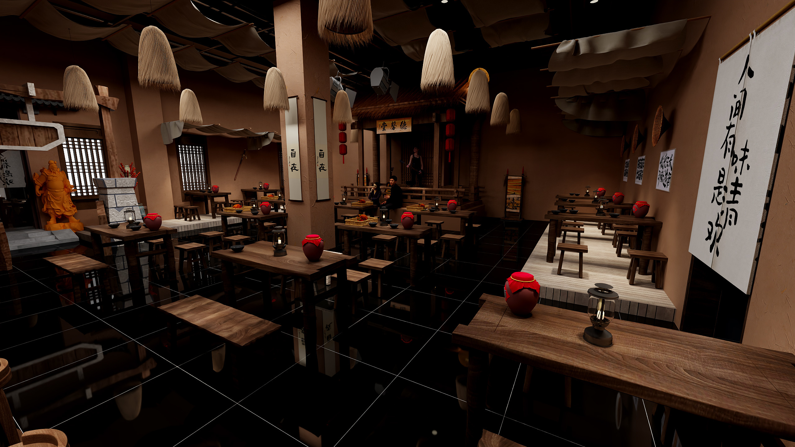 HONGTAI-DESIGN-酒吧-江湖复古-装修设计方案