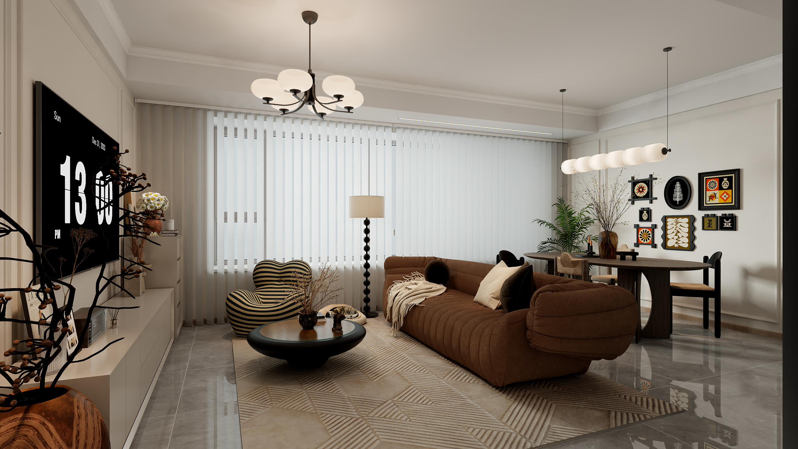 泽成LZC-99㎡3室-装修设计方案