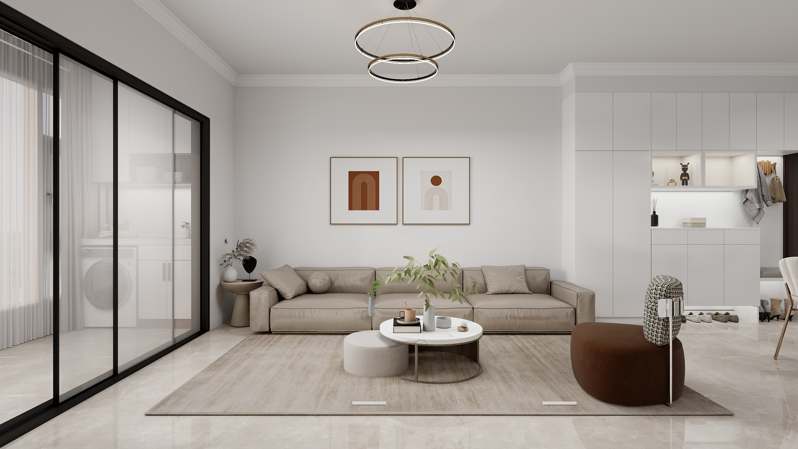 张云杏lucky-随州恒大悦龙台现代简约92㎡3室-装修设计方案