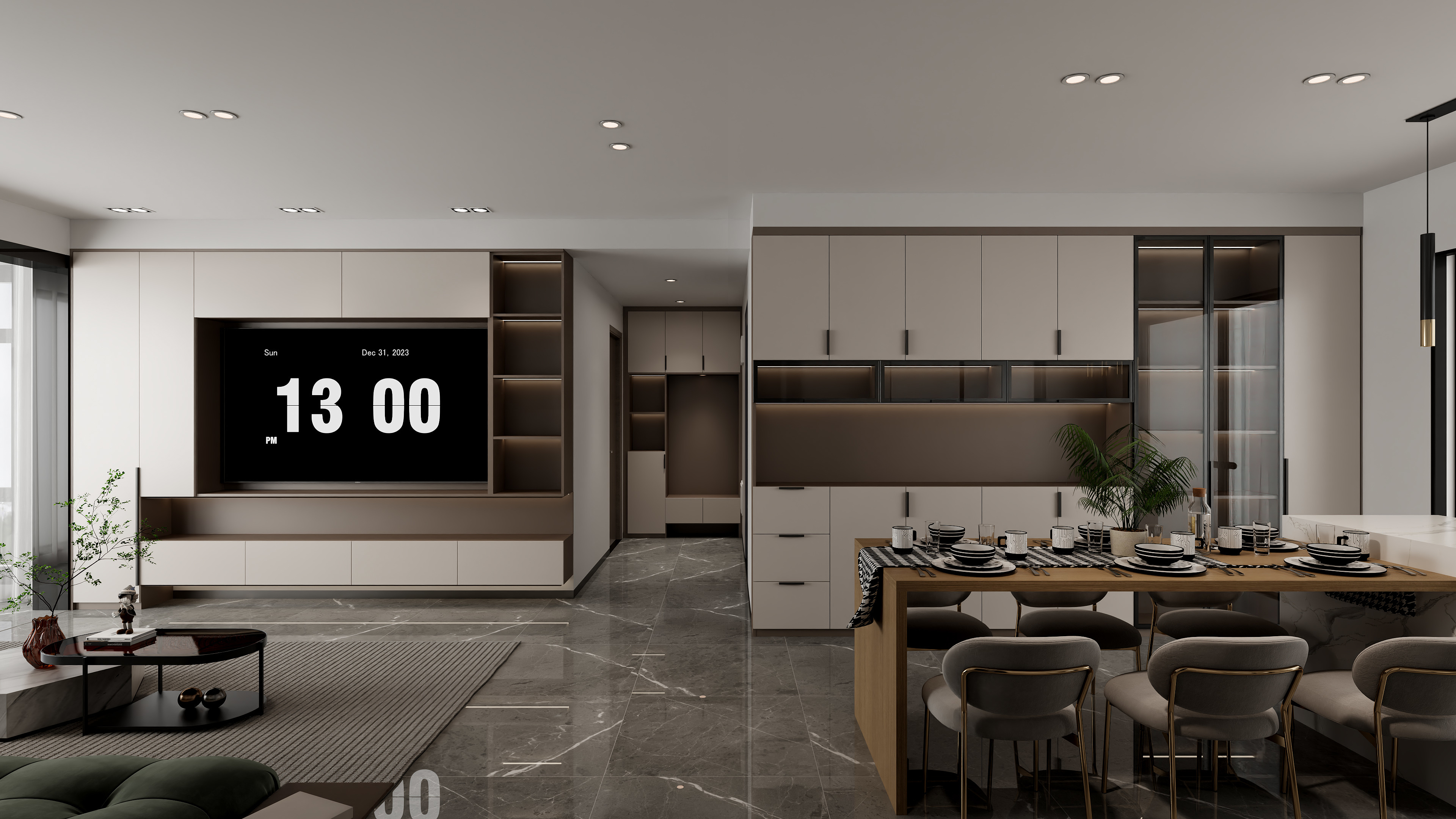 千山板材S.L.Styles-鹿鸣湖一号12栋杨总-装修设计方案