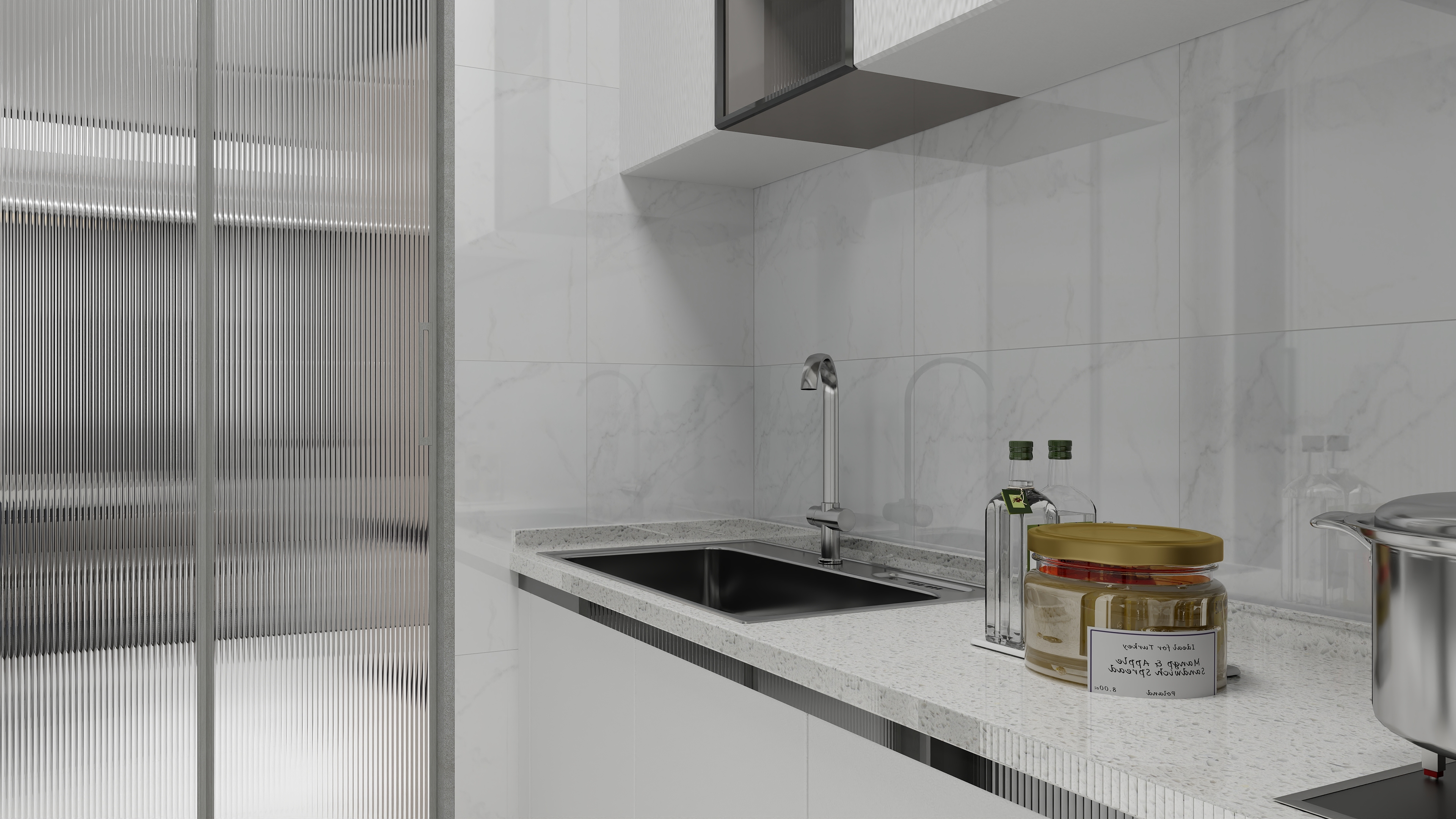 设计师李xGaW-现代简约黑白灰装修效果图