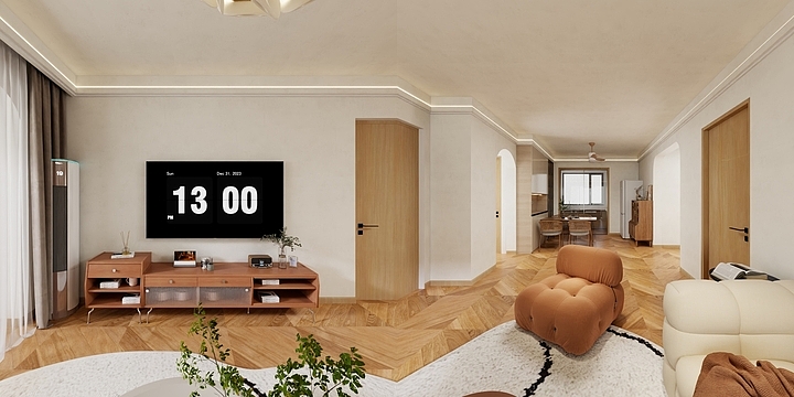 ASDAKDWA-龙山河畔-装修设计方案