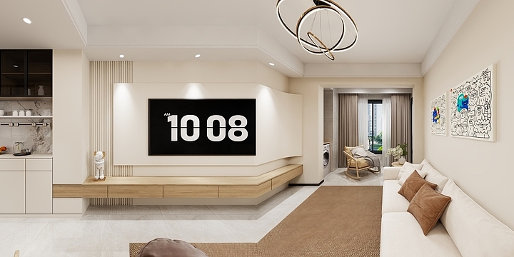 颠沛设计师-保利紫云87p(三室)-装修设计方案