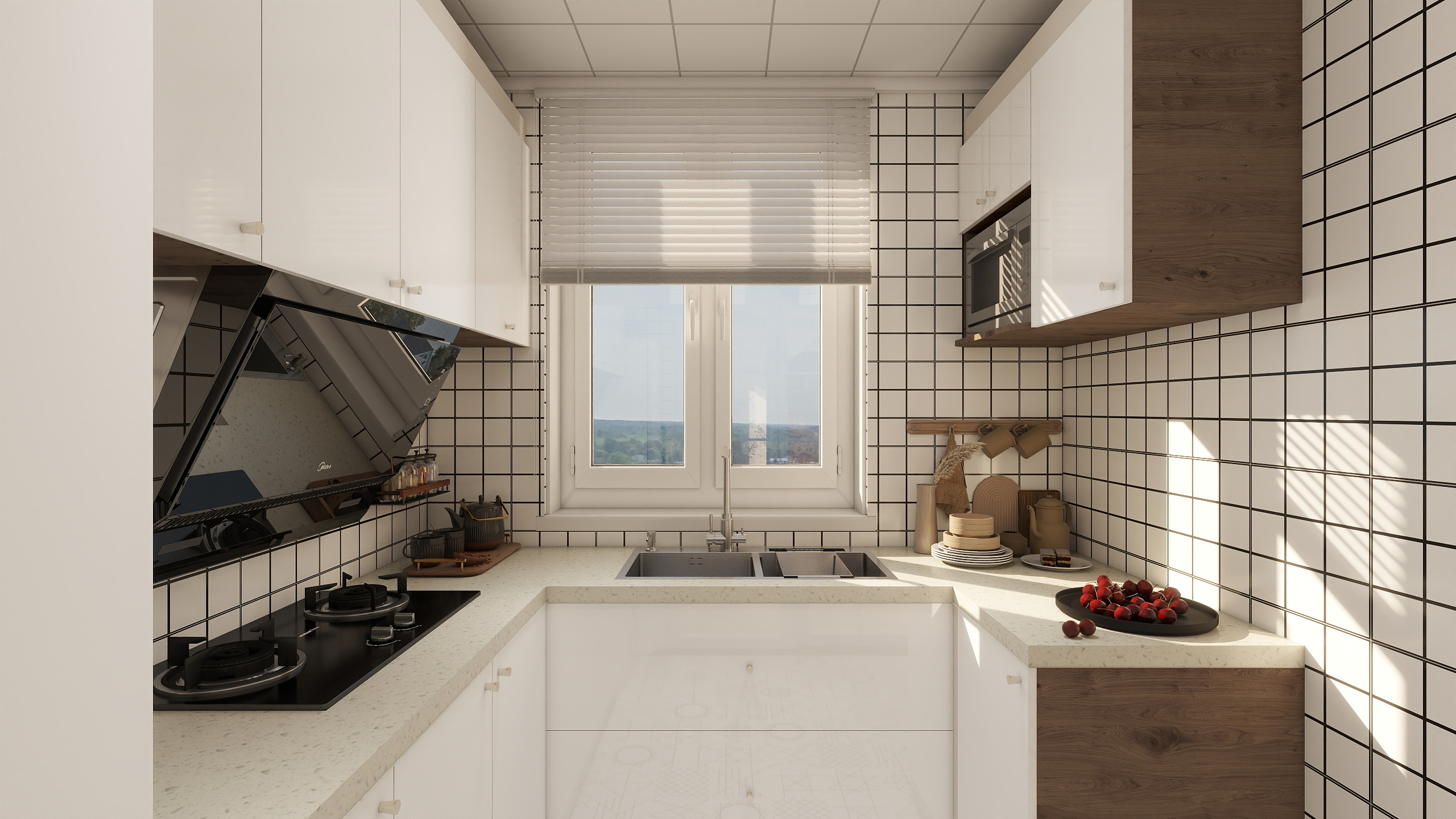 梓珑辰-115㎡4室装修效果图