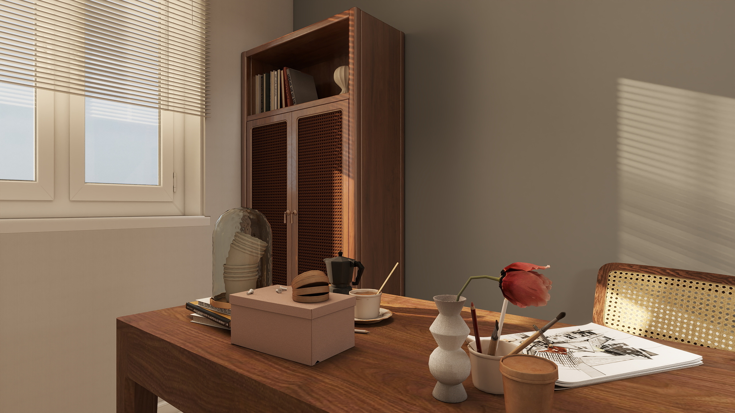 梓珑辰-115㎡4室装修效果图